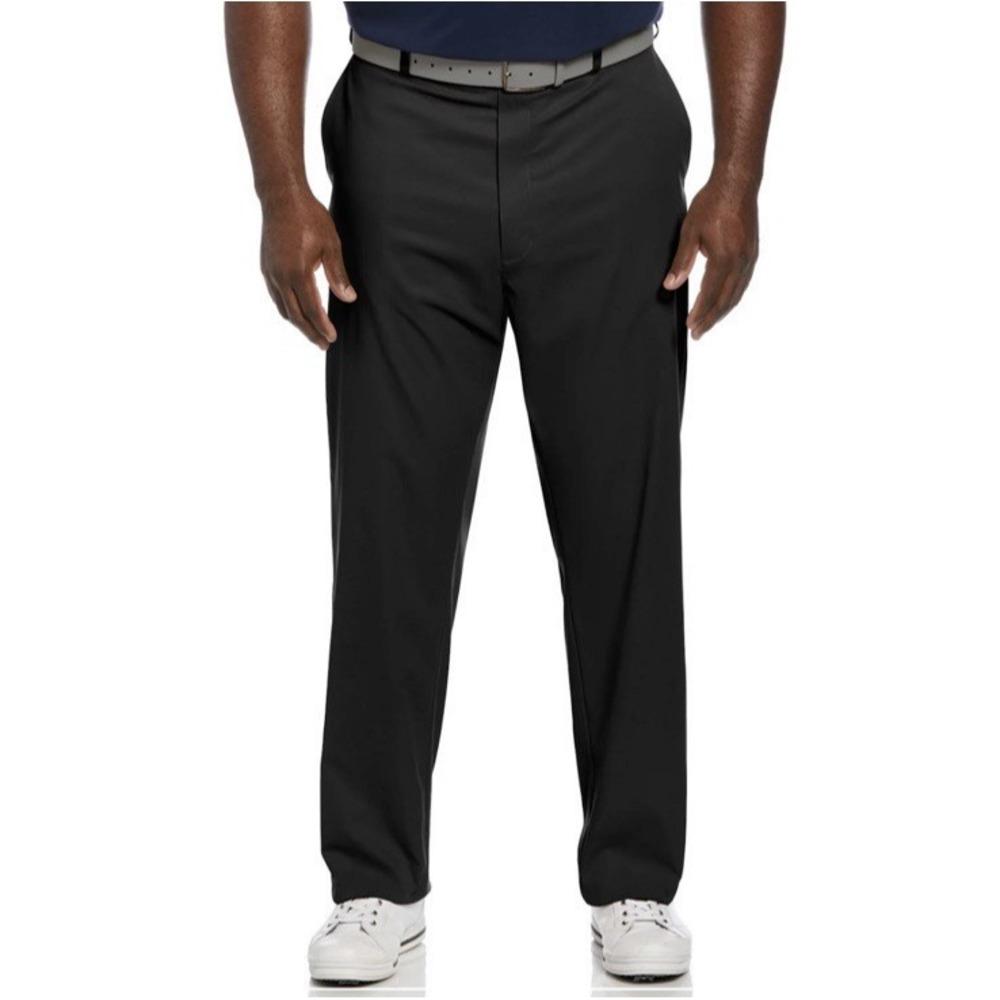 Grand Slam Men 50x30 Golf Pants Caviar Black UPF50 Protection Moisture-Wicking
